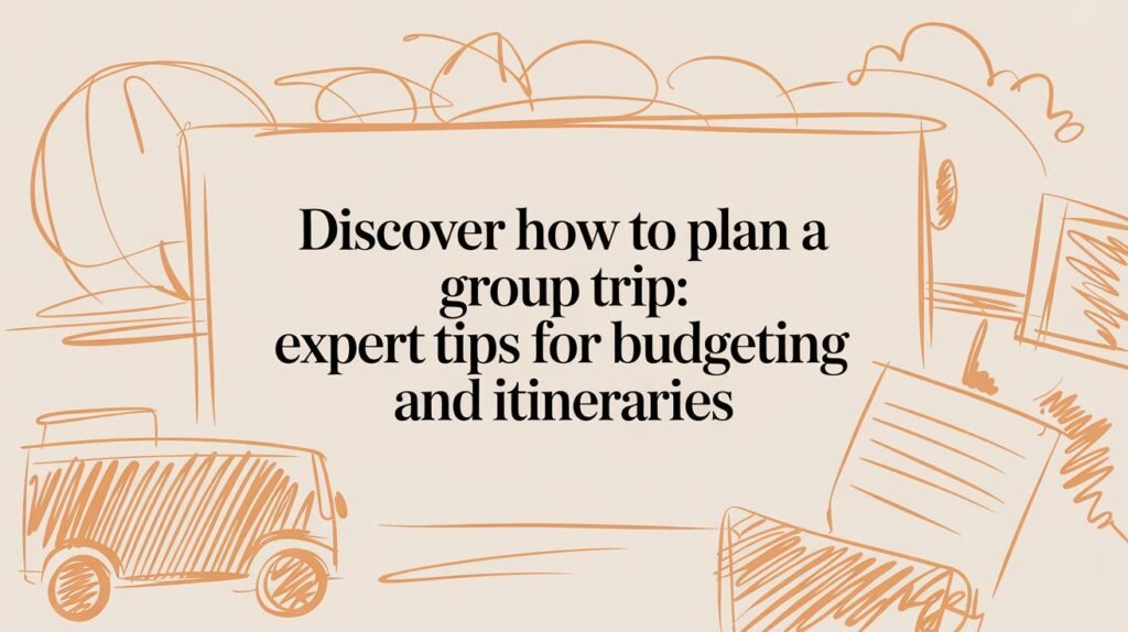 Discover How to Plan a Group Trip: Expert Tips for Budgeting and Itineraries article image df442e32 acb3 4f51 9ccb cc694f6a2aff