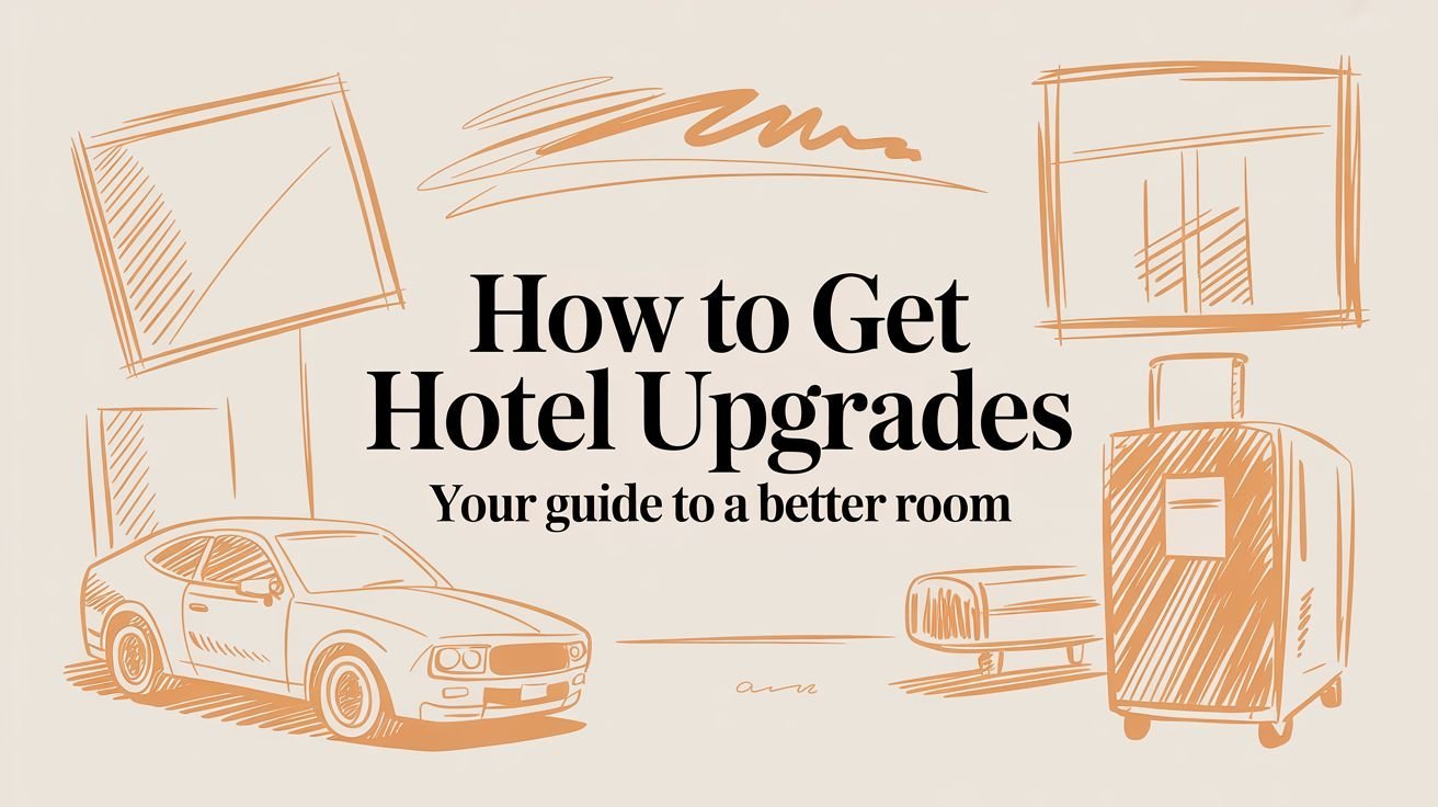 Blog How to Get Hotel Upgrades graphic