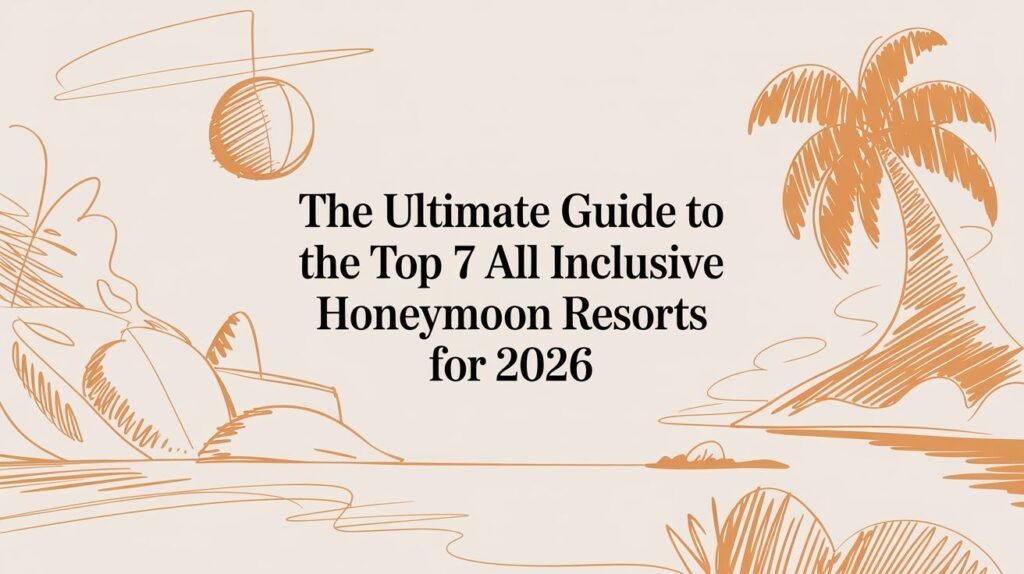 Ultimate Guide to the Top 7 All Inclusive Honeymoon Resorts graphic