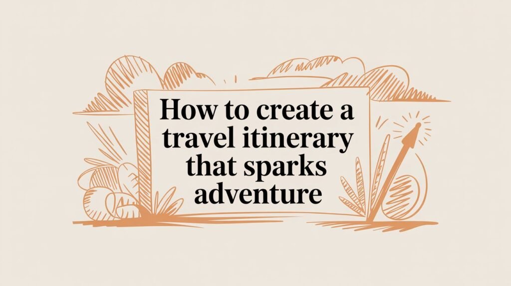 How to Create a Travel Itinerary that Sparks Adventure image
