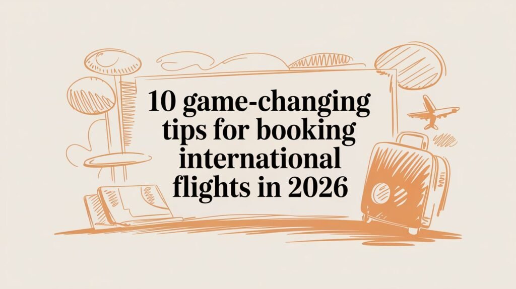 10 Game-Changing Tips for Booking International Flights Image