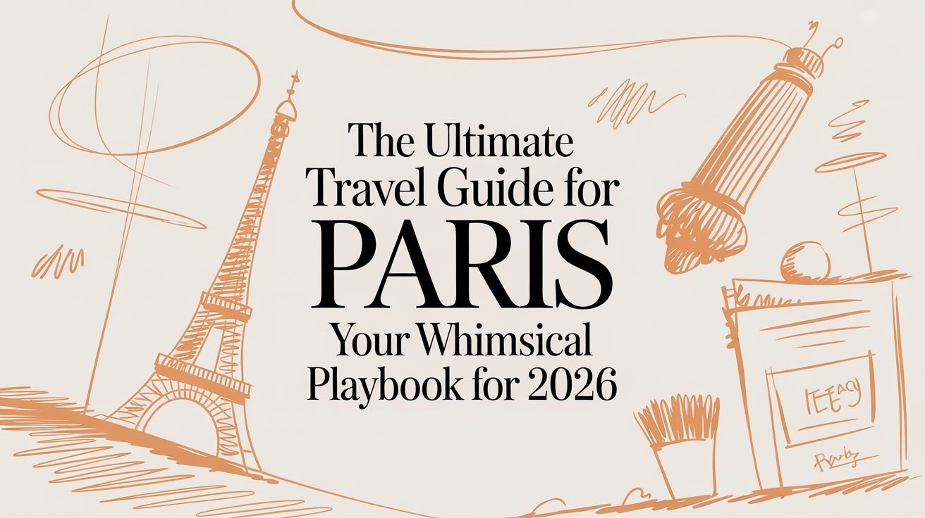 Ultimate Travel Guide for Paris Header Graphic